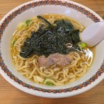 仙台中華そば 銘店嘉一 - 料理写真:三陸わかめラーメン（醤油）