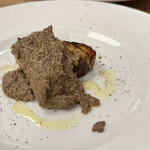 marcello - こちらが温かいブルスケッタ！美味しいよー！