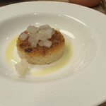 marcello - ブリと大根の焼きリゾット