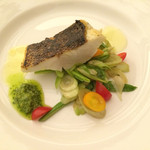 ペレグリーノ - 白身魚 ミディアムレア仕立て