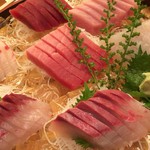 和食処 一隆 - 刺身盛り合わせ2人前（値段不明）