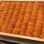 和食処 一隆 - ウニ一箱（7,500円）