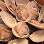 和食処 一隆 - ハマグリ酒蒸し（1,300円）