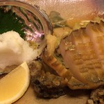 和食処 一隆 - アワビのバター焼き（6,500円）