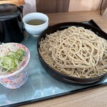 石臼粗挽き 手打そば 幻庵 - もりそば大盛2