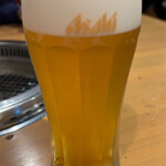 ひゃら亭 - 生ビール770円