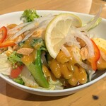 ひゃら亭 - ひゃら亭サラダ小700円