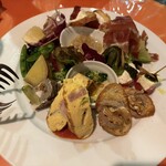 ORSO - 前菜の盛り合わせ　1738円