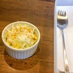 カリーポット - セットのサラダ♪ドレッシングが苦手かも(⁠人⁠´⁠∀⁠´⁠)⁠