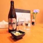 やぶ善 - 卓上常備。