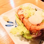 やぶ善 - ふっくら熱々の"さつまあげ"。