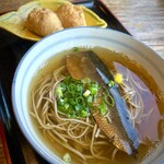 そば処御幸 - にしんそばセット（いなり2ヶ付）1660円税込み