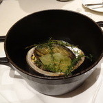 レストラン エテルニテ - 極厚のあわび！