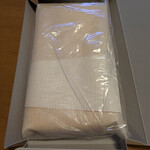 築地山長 - 箱を開けた状態