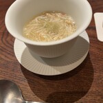 にしぶち飯店 - 松葉蟹、雲子の茶碗蒸し