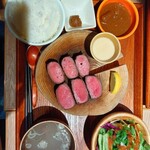 牛たんの檸檬  浅草店 - 極みステーキ6切セット3480円