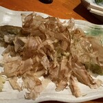 大衆居酒屋魚さんこ - ◎なす焼き　４３０円