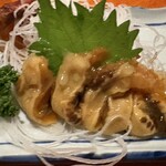 大衆居酒屋魚さんこ - ◎地元　活ほや刺　６８０円