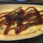 フレンチレストラン フルーヴ - 大阪風オムレツ