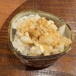 焼鳥 せきね - 鬼おろし（おかわり)