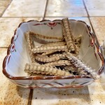 うなぎ 松琴楼 - 骨せんべい