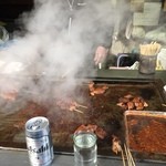 鉄板焼 ホルモン やまき - やっぱりココ❗️キモがたまらんす❗️タレがたまらない❗️