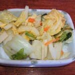 そば処 蕃山 - サービスのおつけもの