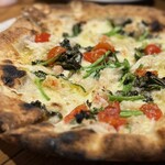 ピッツェリア トラットリア ダ オカピート - 特別にご用意していただいたピッツァ　美味しすぎるよ…