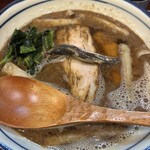 烈志笑魚油 麺香房 三く - 