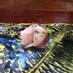 鮨匠 のむら - 釣りあじ　酢味噌が合う