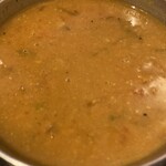 ヴェヌス サウス インディアン ダイニング - ダルか、サンバルかはわから無いけど美味しい