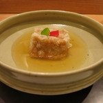 日本料理 太月 - 26年12月　胡麻豆腐の揚げ出し