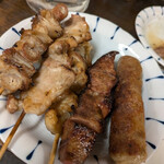 西口やきとん - 煙に巻かれる特等席に行ってみたいー