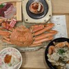 ねばりっこ食堂 - 松葉ガニ•親ガニ定食　13,228円