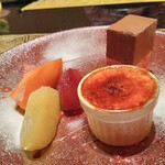 祇園おくむら - デザート盛り合わせ