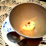 祇園おくむら - みかんのジュレと柚子のシベット