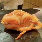 鮨處やまだ - 赤貝のヒモ