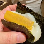 鮨處やまだ - カラスミ＋餅＋海苔