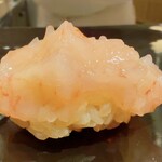 鮨處やまだ - 海老のタタキ