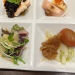 華や - おすすめ前菜4種盛り合わせ