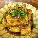 春巻き専門店 はるまきバトン - 揚げ豆腐クミン炒め580円