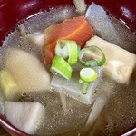 お食事処 だんらん日和 - ランチ(\2,300)　おばあちゃん特製 けんちん汁