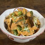 お食事処 だんらん日和 - ランチ(\2,300)　自家製トマトドレッシングのサラダ