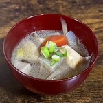 お食事処 だんらん日和 - ランチ(\2,300)　おばあちゃん特製 けんちん汁