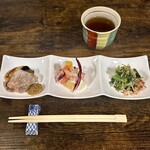 お食事処 だんらん日和 - ランチ(\2,300)　前菜