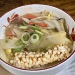 お食事処 だんらん日和 - ランチ(\2,300)　副菜：信州産きの子のおこげ（盛り付け例）