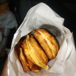 鹿の子 - クリーム２個にあんこ1個