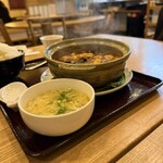 中国小麦粉料理専門店恵泉 - 土鍋の湯気がすごかったです