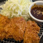 松のや - 味噌チキンカツ、アップ