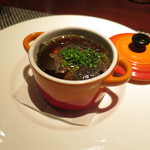 コントワール ミサゴ - フォアグラフラン エゾ鹿コンソメスープ 痛風スペシャル (Dec. 2014)